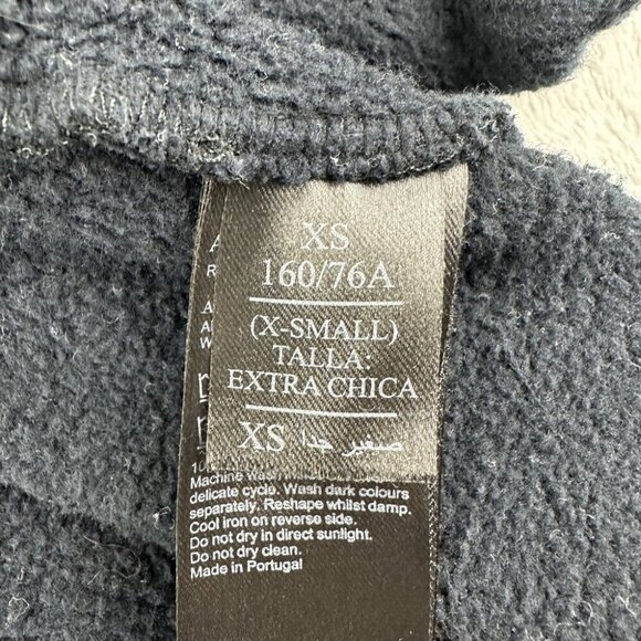 AllSaints Black 1/4 Zip Artillery Sweatshirt Women’s Size XS/S - Picture 6 of 12